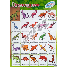 DINISOURUSSE - MUURKAART   